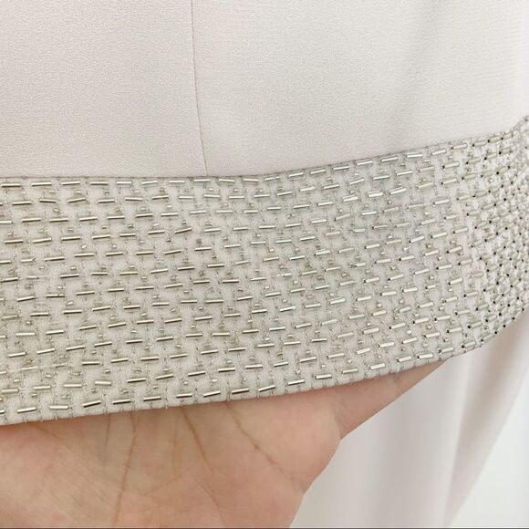 Daymor Couture Cream Sequin Layered Mother of the Bride Dress - Picture 10 of 10